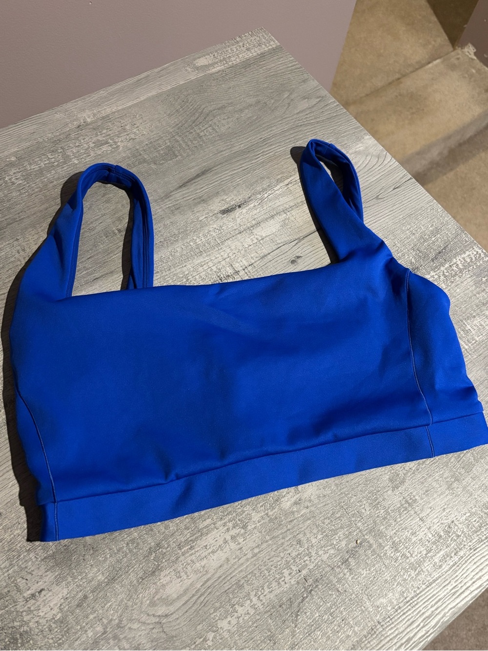 Left On Friday First Place Blue TOP SHELF swim top